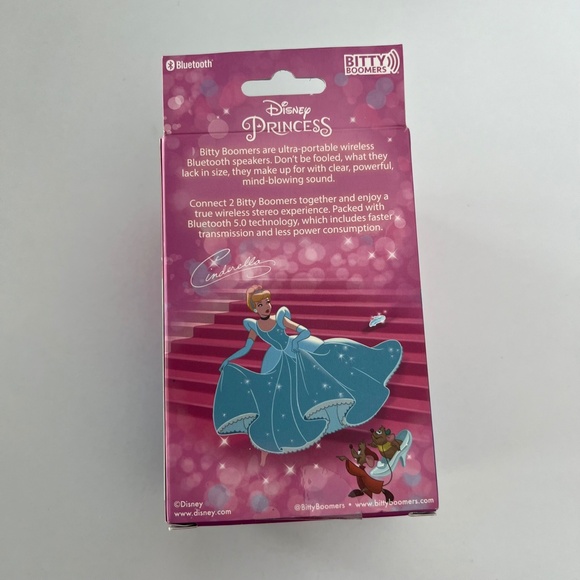 NWT Bitty Boomers Disney Princess Wireless Bluetooth Speaker - Picture 3 of 5